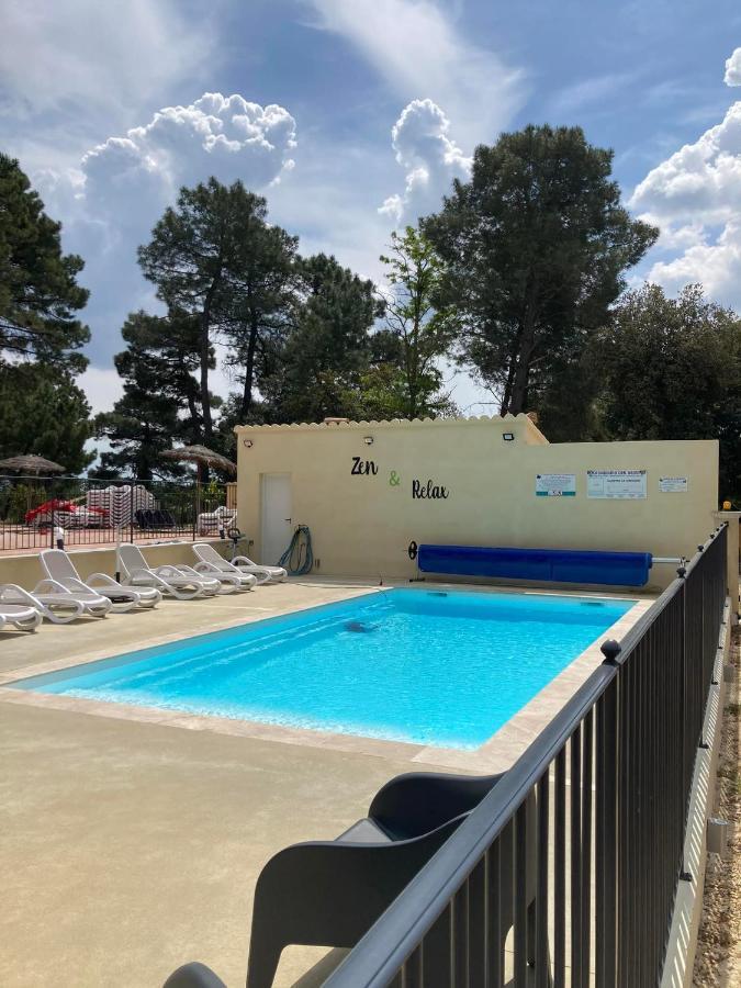 Camping La Simioune En Provence Bollène Eksteriør billede