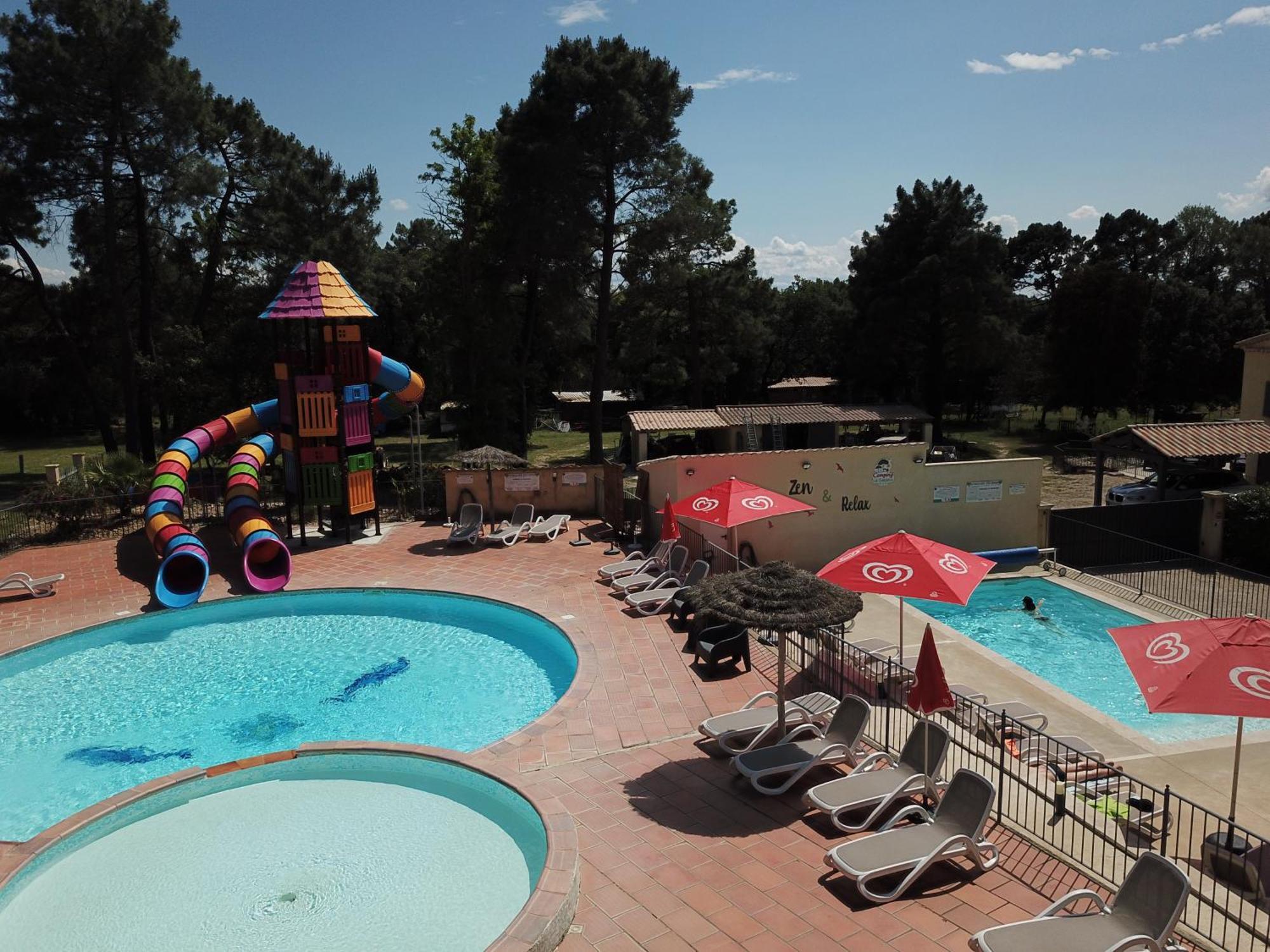 Camping La Simioune En Provence Bollène Eksteriør billede