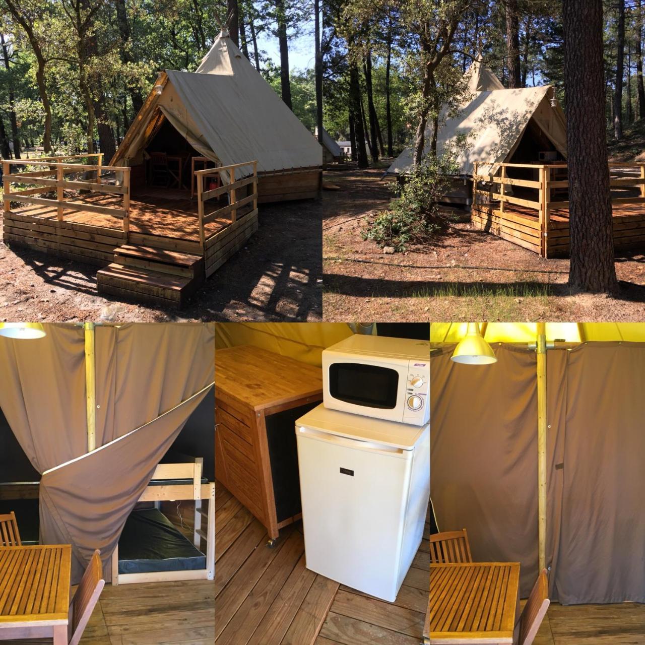 Camping La Simioune En Provence Bollène Eksteriør billede